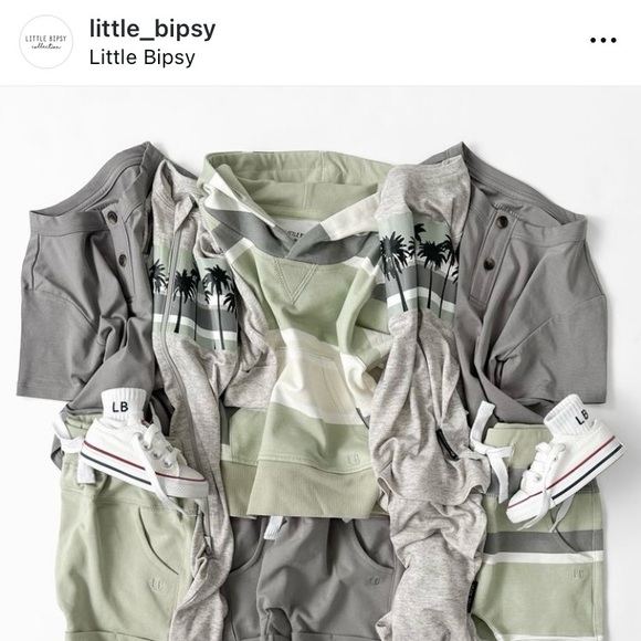 SOLD-Little Bipsy palm tree tee - Picture 1 of 2